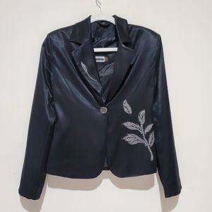 DZYN Line Satin Effect Blazer Size 6